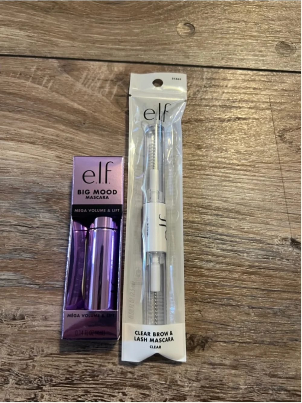 NEW BUNDLE e.l.f. Mascara One Size Purple and White